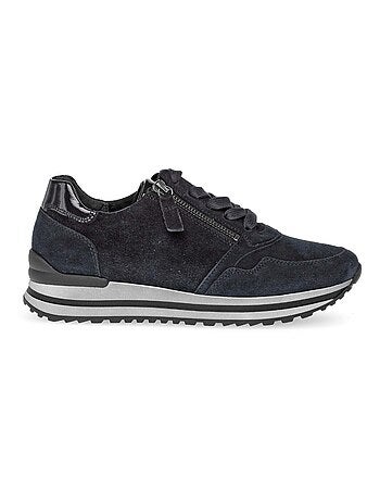 Baskets en cuir