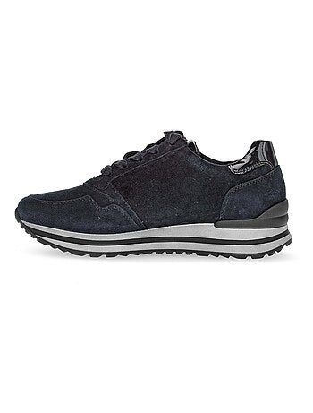 Baskets en cuir