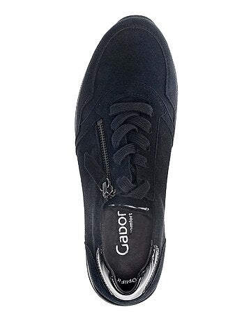 Baskets en cuir