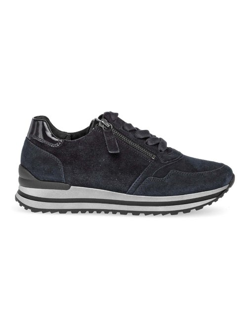 Baskets  en cuir - Kiabi