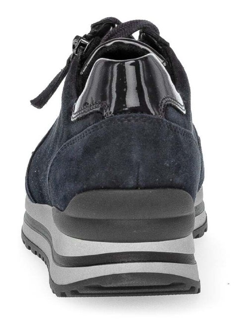 Baskets  en cuir - Kiabi