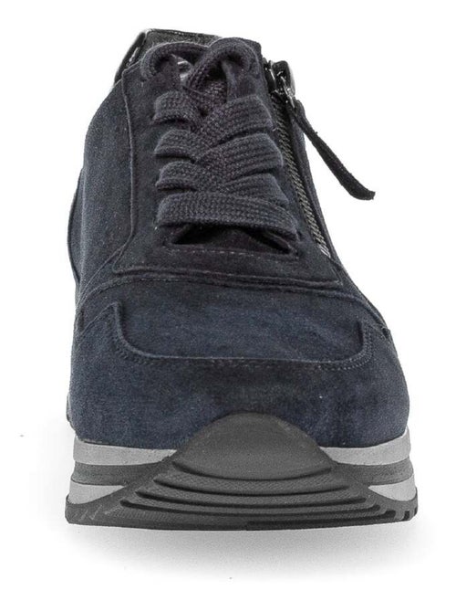 Baskets  en cuir - Kiabi