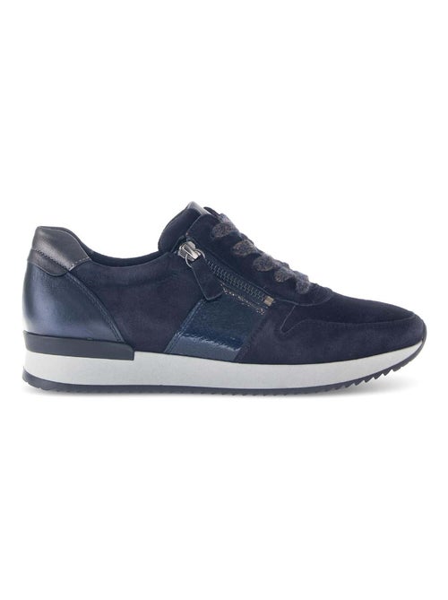 Baskets  en cuir - Kiabi