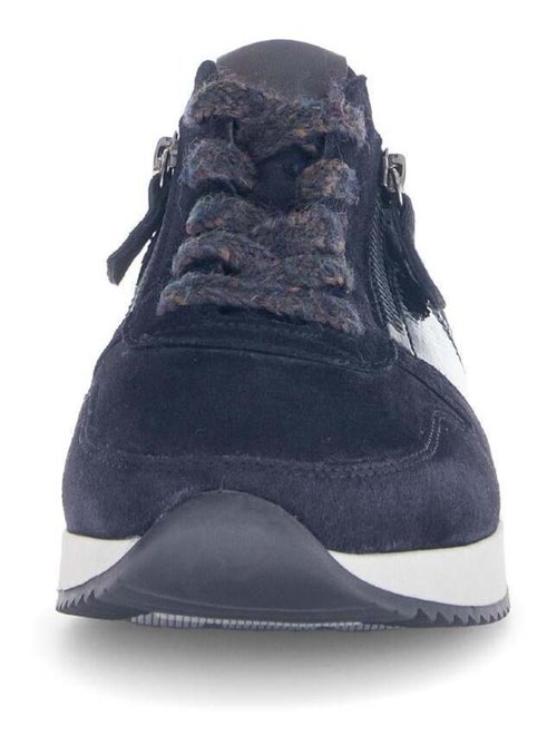 Baskets  en cuir - Kiabi