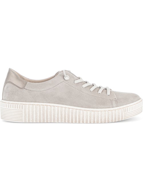 Baskets  en cuir - Kiabi