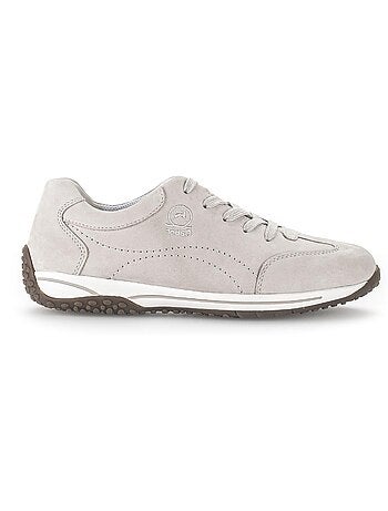 Baskets en cuir