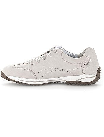 Baskets en cuir