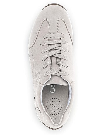 Baskets en cuir