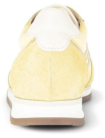 Baskets en cuir et nubuck