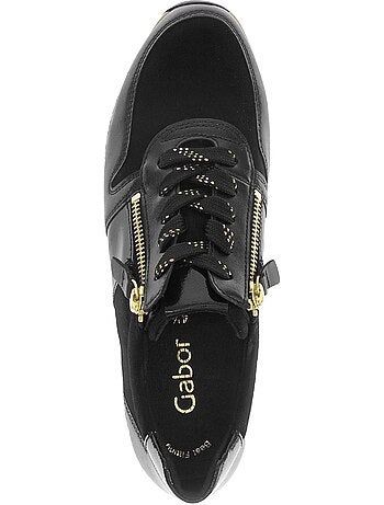 Basket Cuir Gabor