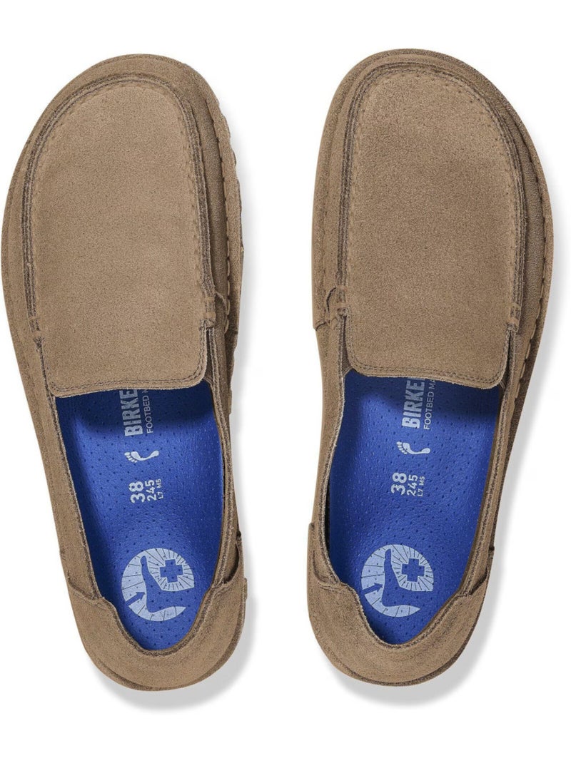 Baskets en Cuir et Suede Birkenstock Beige - Kiabi