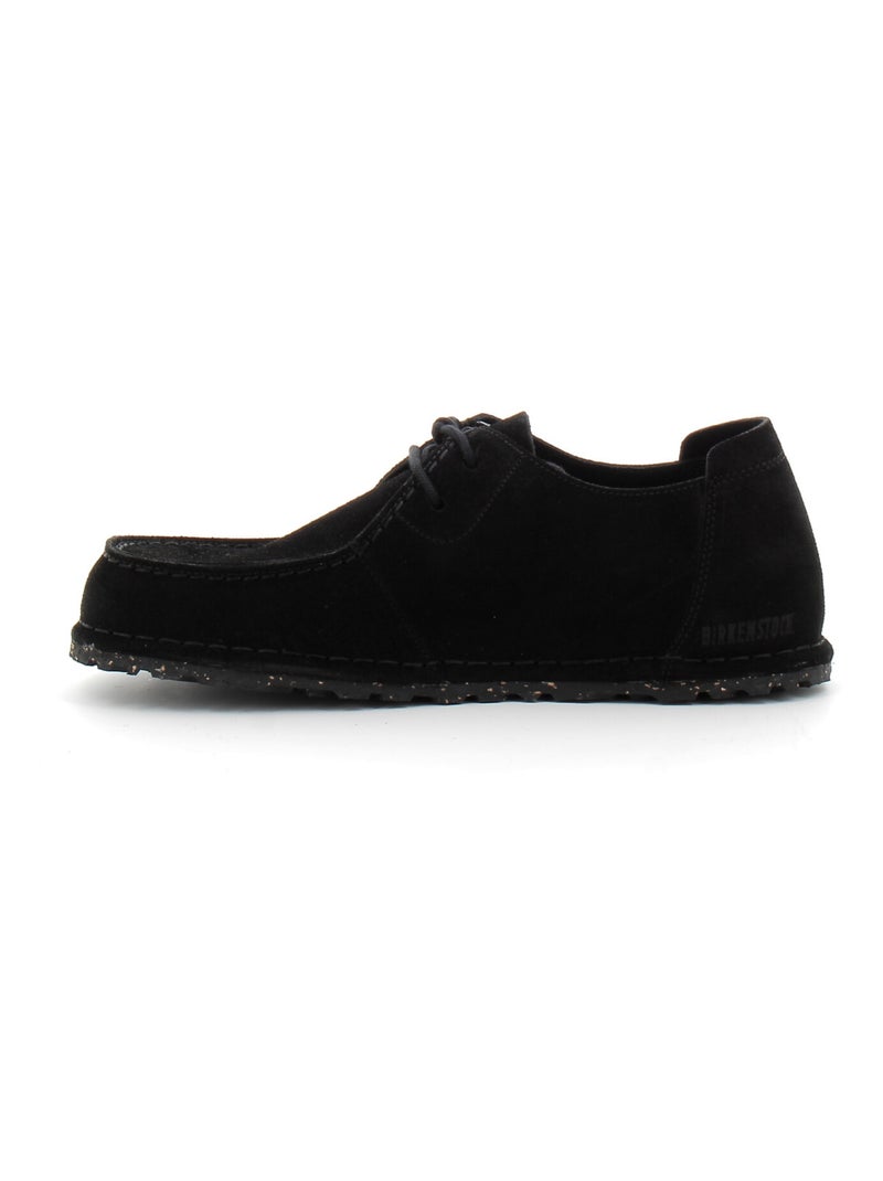 Baskets en Cuir et Suede Birkenstock Noir - Kiabi