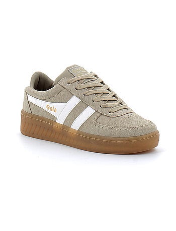 Baskets en Cuir et Suede Gola