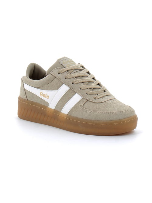 Baskets en Cuir et Suede Gola - Kiabi