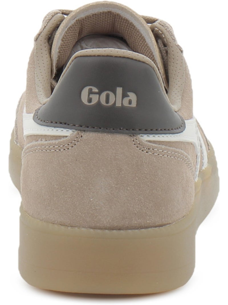 Baskets en cuir et suede gola Beige - Kiabi