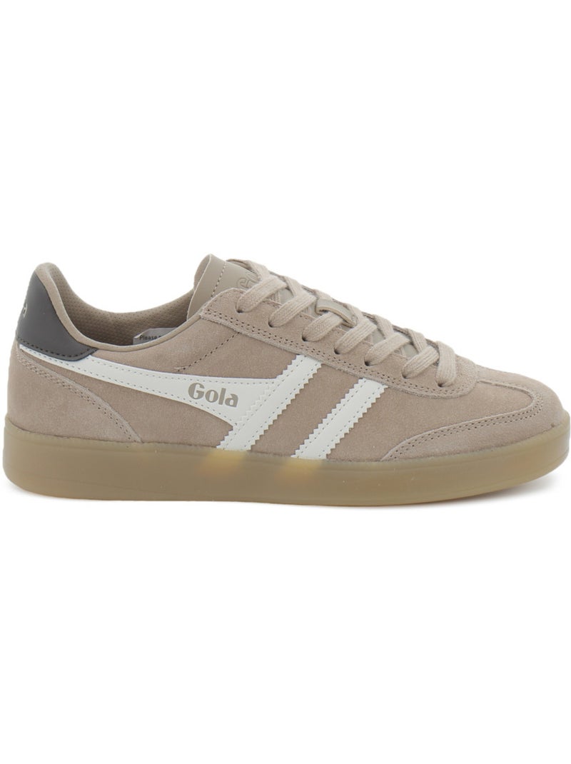 Baskets en cuir et suede gola Beige - Kiabi