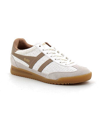 Baskets en Cuir et Suede Gola