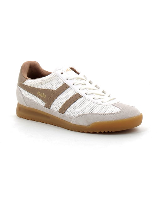 Baskets en Cuir et Suede Gola - Kiabi