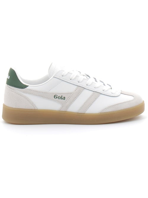 Baskets en Cuir et Suede Gola - Kiabi