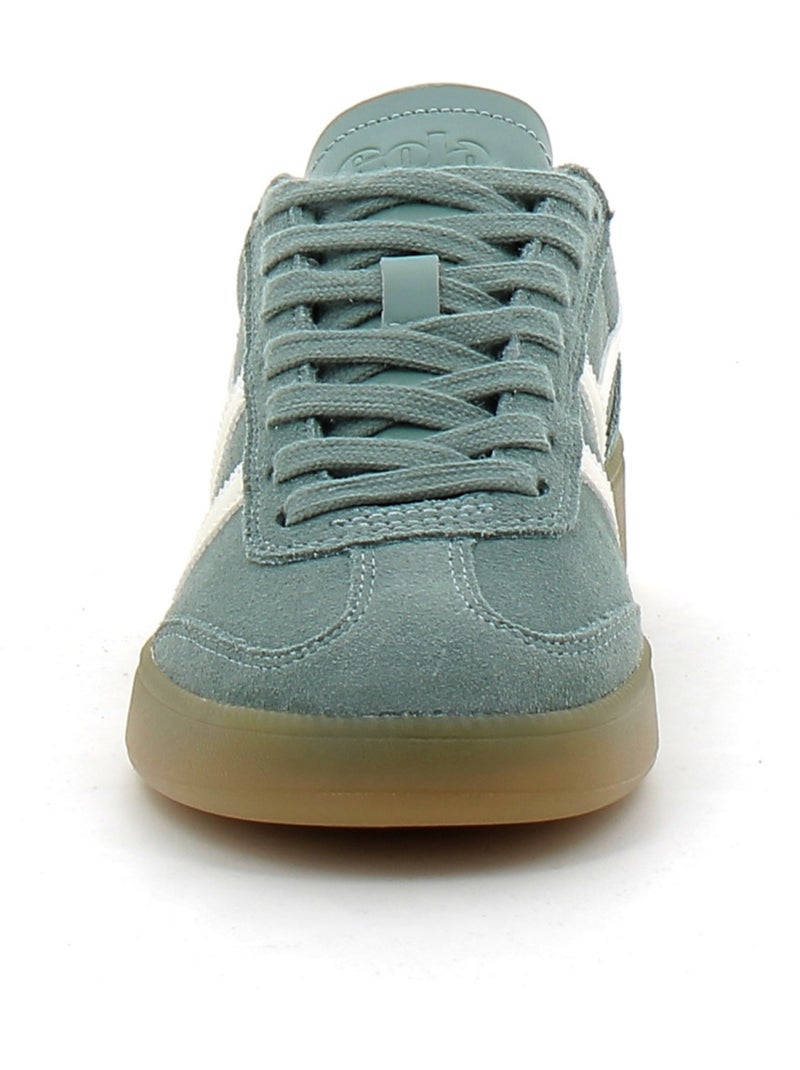 Baskets en Cuir et Suede Gola Blanc - Kiabi