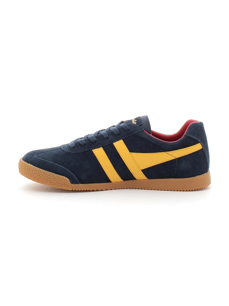 Baskets en Cuir et Suede Gola Bleu - Kiabi