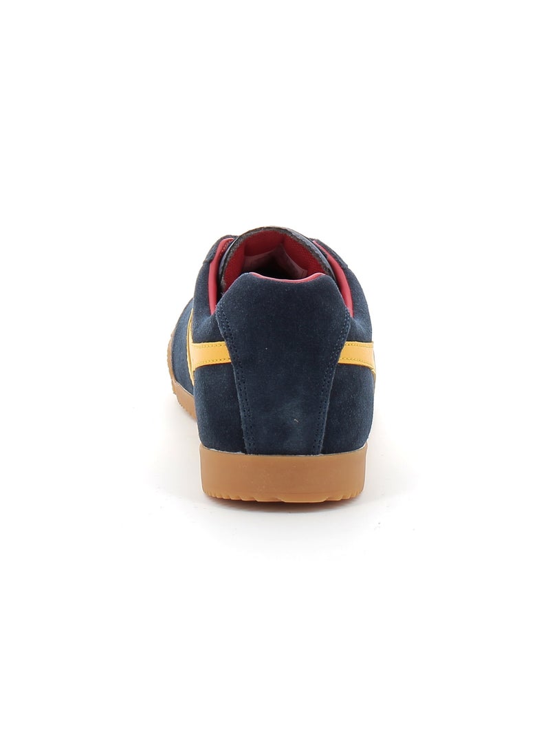 Baskets en Cuir et Suede Gola Bleu - Kiabi