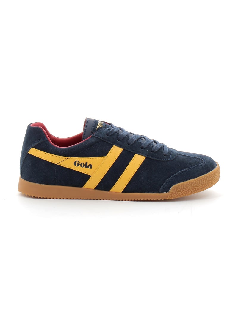 Baskets en Cuir et Suede Gola Bleu - Kiabi