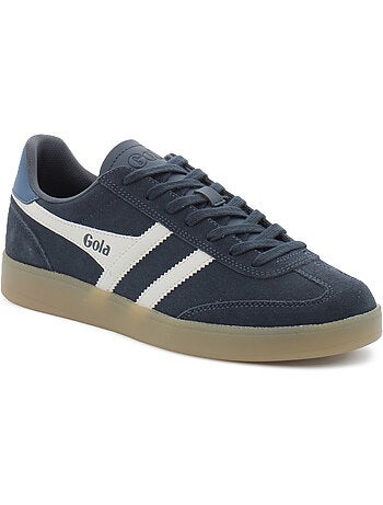 Baskets en cuir et suede gola
