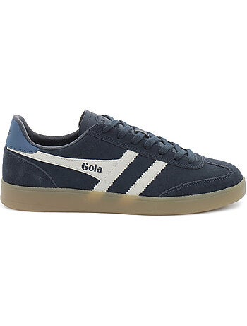 Baskets en cuir et suede gola
