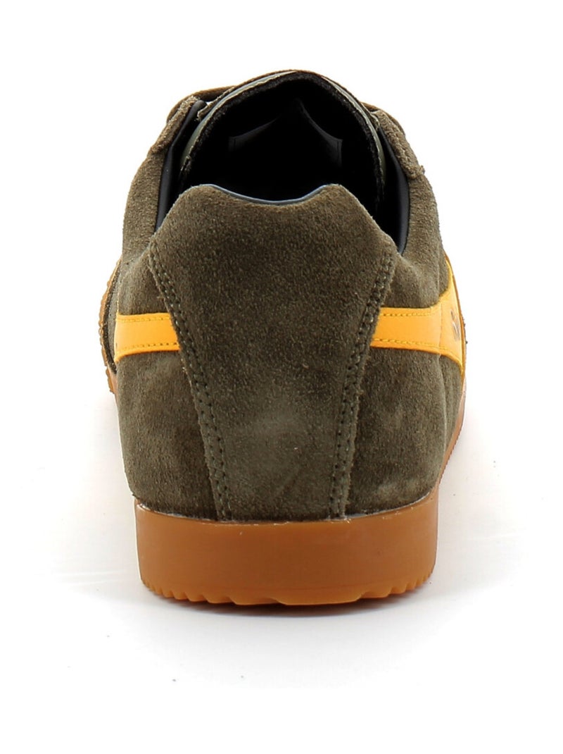 Baskets en Cuir et Suede Gola Kaki - Kiabi