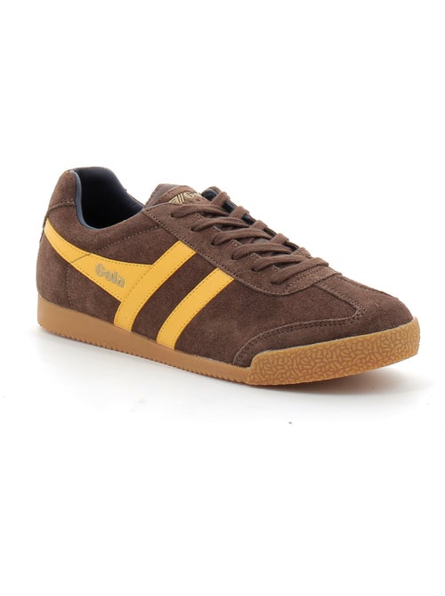 Baskets en Cuir et Suede Gola - Kiabi