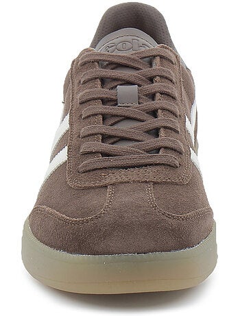 Baskets en cuir et suede gola