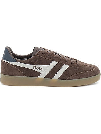 Baskets en cuir et suede gola