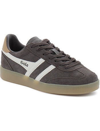 Baskets en cuir et suede gola