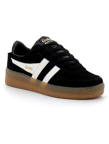 Baskets en Cuir et Suede Gola