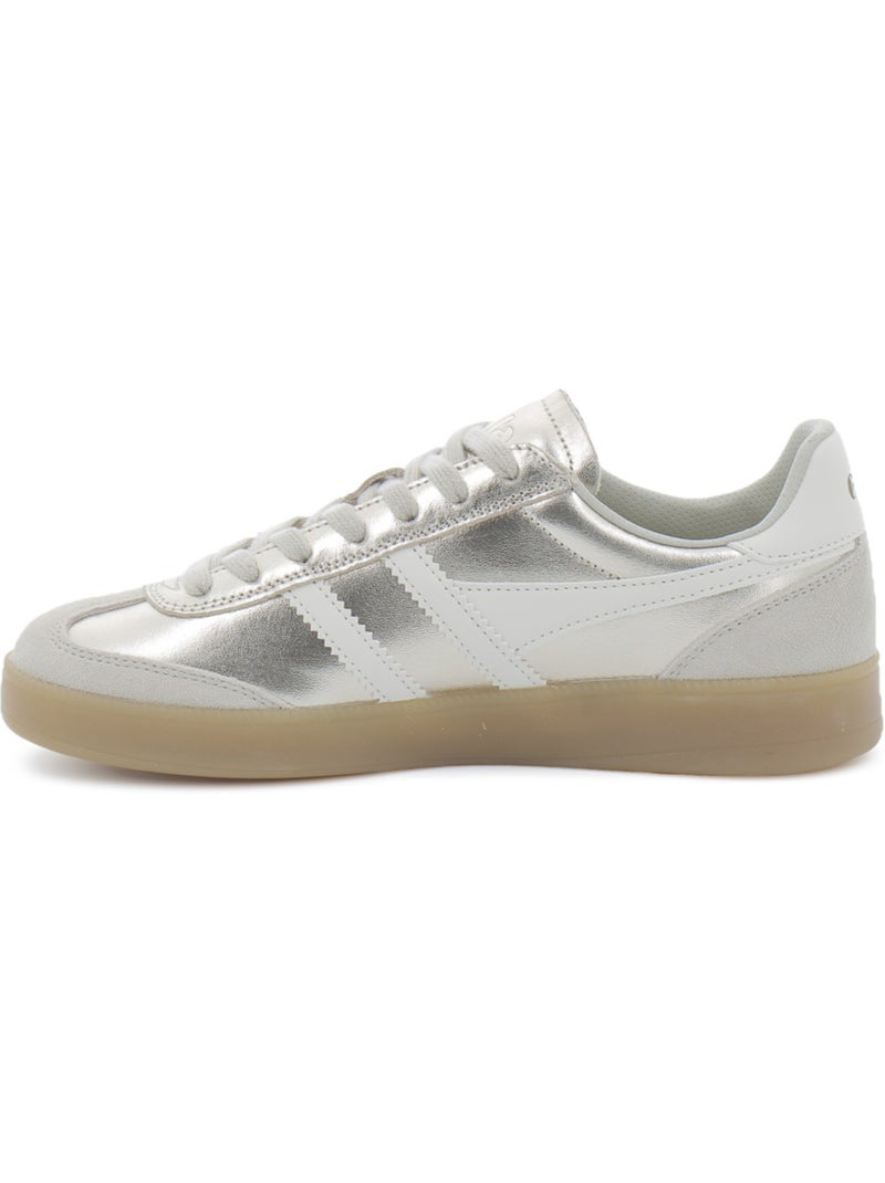 Baskets en cuir et suede gola Noir - Kiabi