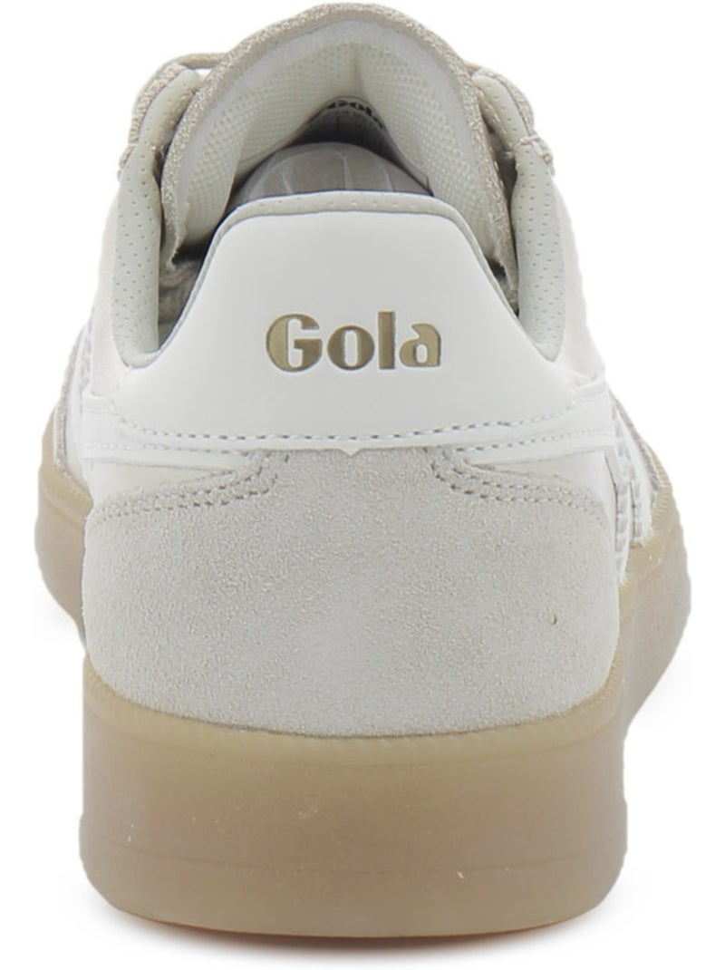 Baskets en cuir et suede gola Noir - Kiabi