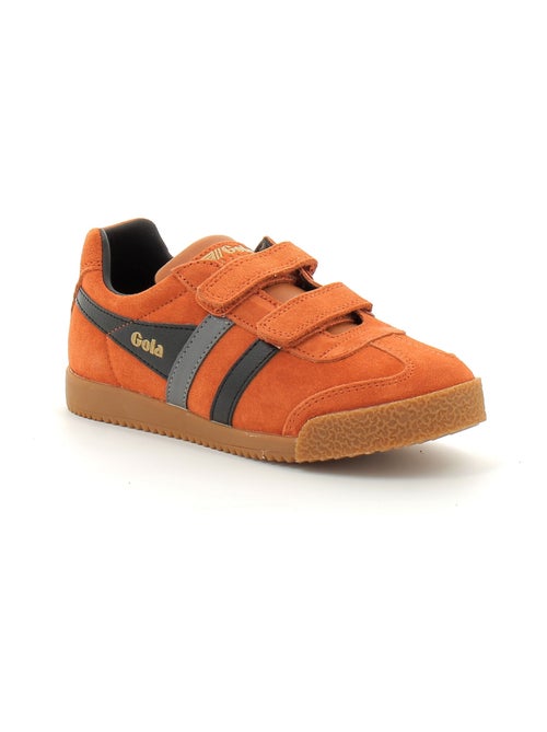 Baskets en Cuir et Suede Gola - Kiabi Baskets en Cuir et Suede Gola - Kiabi