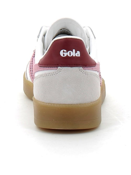 Baskets en Cuir et Suede Gola - Kiabi