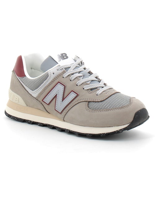 Baskets en Cuir et Suede new Balance - Kiabi
