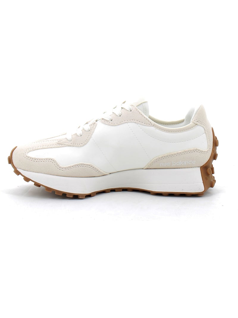 Baskets en Cuir et Suede new Balance Beige - Kiabi