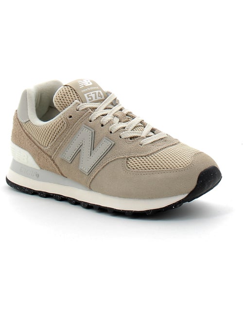 Baskets en Cuir et Suede new Balance - Kiabi