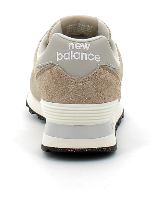 Baskets en Cuir et Suede new Balance - Kiabi
