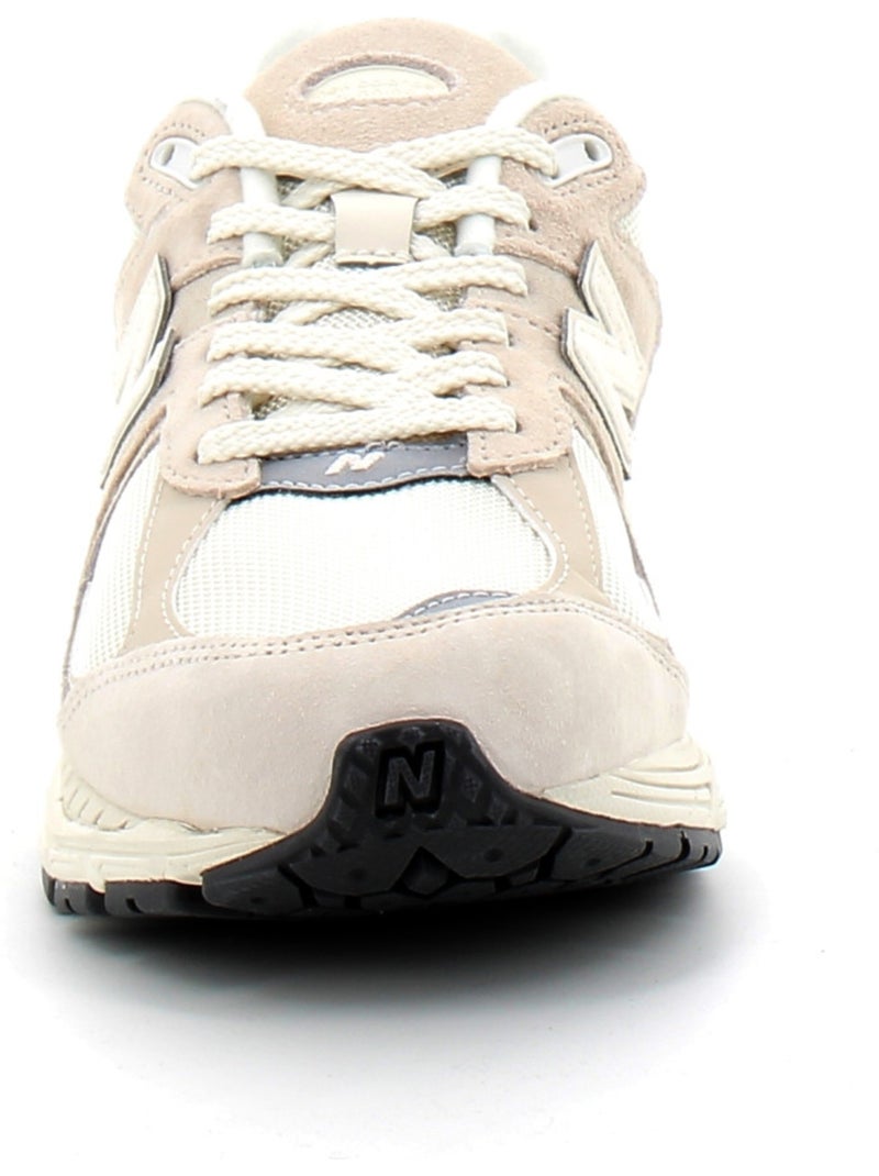 Baskets en Cuir et Suede new Balance Beige - Kiabi