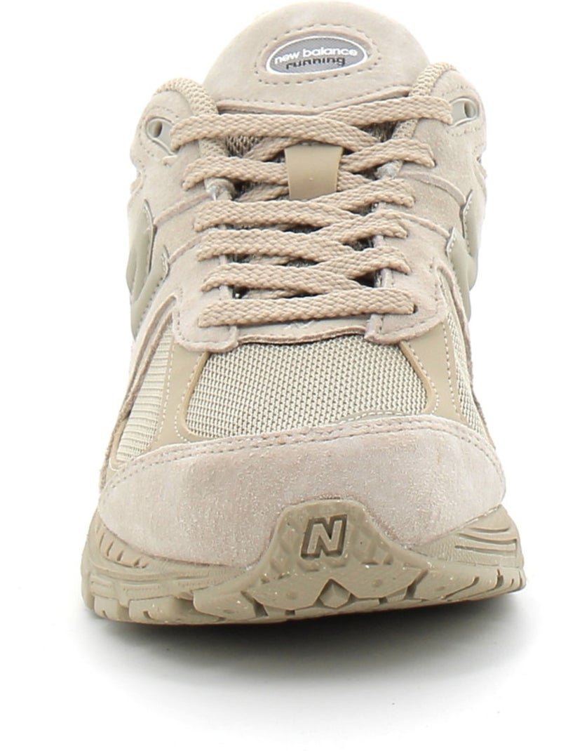 Baskets en Cuir et Suede new Balance Beige - Kiabi