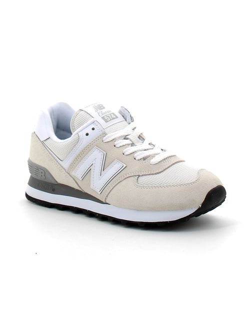 Baskets en Cuir et Suede new Balance - Kiabi