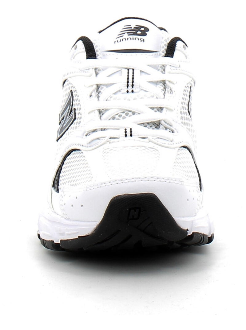 Baskets en Cuir et Suede new Balance Blanc - Kiabi