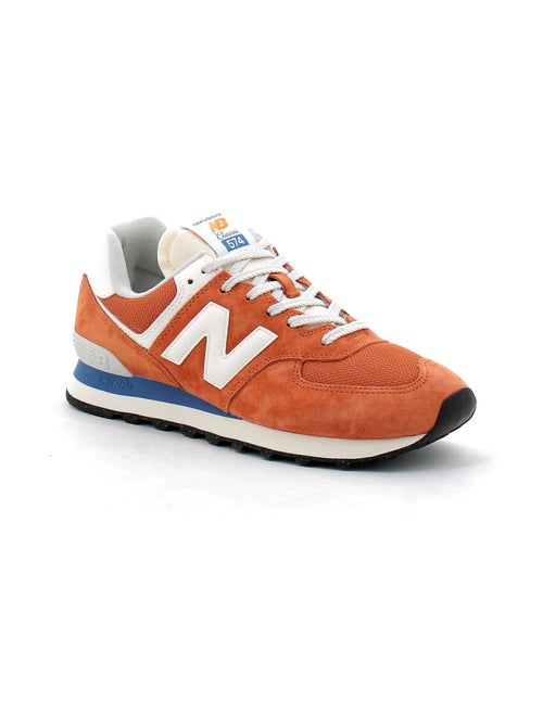 Baskets en Cuir et Suede new Balance - Kiabi