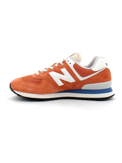 Baskets en Cuir et Suede new Balance - Kiabi