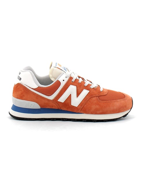 Baskets en Cuir et Suede new Balance - Kiabi
